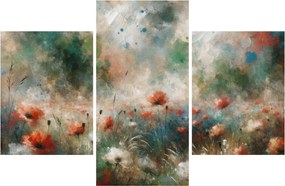 Kép – Pipacsmező absztrakciója (90x60 cm)