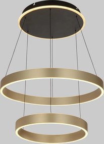 AVIANO LIGHTING 6072-304 MARLING Modern Led Függesztett Lámpa Fekete, Arany LED IP20