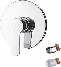 Zuhany csaptelep Ibergrif szerelőszelepekkel