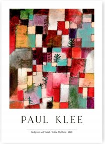 Paul Klee Színek Ritmusok Plakát B2 50x70 #285