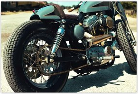 Poszterek 155x105 Klasszikus motorkerékpár Motor
