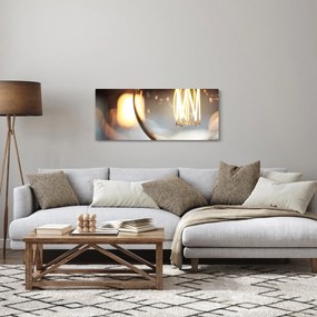 Izzó villanykörte képe (120x50 cm)
