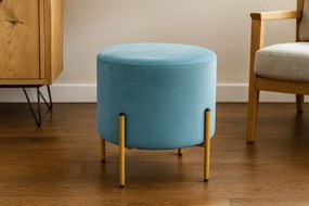 Kerek puff lábakon 35 x 40 cm