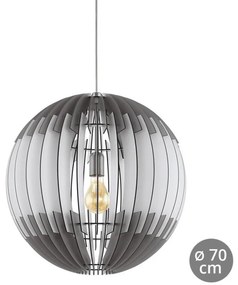 Eglo 96974 - OLMERO függeszték 1xE27/60W/230V 700mm