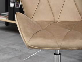 Fotel Velma M (bézs + króm). 1110468