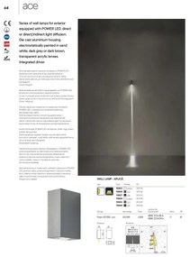 Redo 90413 - LED Kültéri fali lámpa ACE LED/3,36W/230V 3000K IP54 fehér