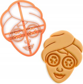 Forma Prémium Sütemény lyukasztó Fej Spa Anyák Napja Nőnap