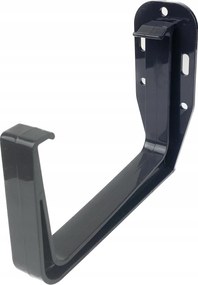 Horog ereszcsatorna tartó 135mm Galeco PVC2 grafit 7021