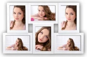 Multirama galéria 6 képhez 10x15 fehér skandináv modern