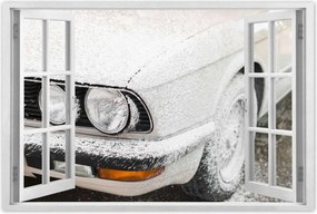 Poszter 60x40 Cápa Klasszikus Bmw Auto