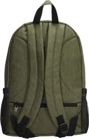 Zöld könnyű iskolai hátizsák „Kingdom”