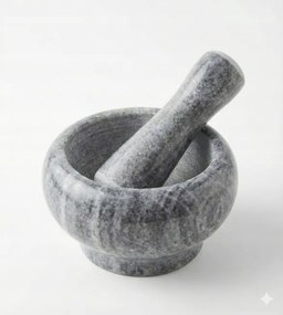 Márvány konyhai mozsár zúzó Elegáns és tartós kiegészítő