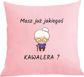 Párna párnahuzat Klasszikus Nagyi Van már lovagod?