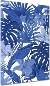 Vászonkép 80x120 Classic Blue Monstera