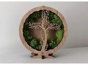 Li-Go 23622/DUB2 - LED dimmelhető asztali dekoráció LED/12W/230V 20x22 cm tölgy