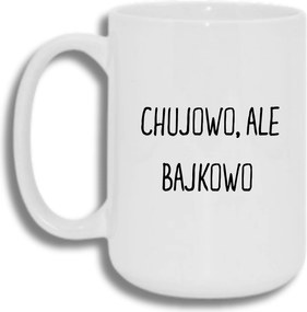 Bögre Fehér Nagy 440ml Ajándék Vicces Mese