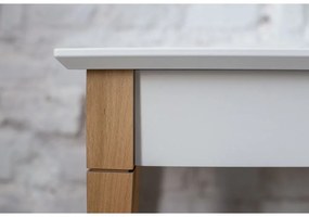 Mimo fehér fésülködőasztal, szélesség 85 cm - Ragaba