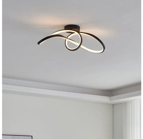 Eglo 901158-LED RGBW Dimmelhető mennyezeti lámpa CALAROSSA-Z LED/22W/230V fekete