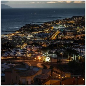 Poszterek 100x100 Esti séta Kilátás