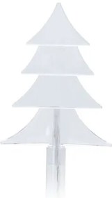 Karácsonyfás kültéri karácsonyi világítás, 5 db-os, 15 LED-es meleg fehér, időzítő funkcióval
