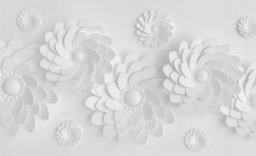 Fotótapéta Flizelin Hálószoba Fal Virágos elegancia 416x254 Ragasztó