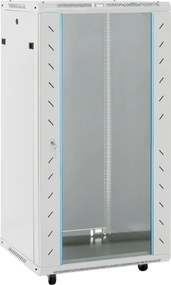 vidaXL szürke 22U hálózati szekrény 19" IP20 60 x 60 x 120 cm