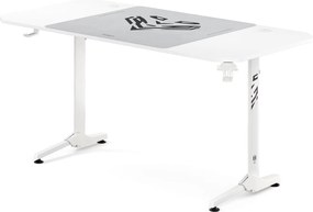 X-Mate fehér irodai és gamer íróasztal, 160x75x75 cm, Doablo Chairs