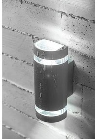 Lámpa Fali lámpa SILVA 2 irányú, GU10, MAX. 50W, IP54, AC220-240V, 50/60Hz, szürke