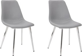2db Étkezőszék Hawaj CL-18062 világosszürke