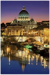 Poszterek 80x120 Róma Vatikán panoráma