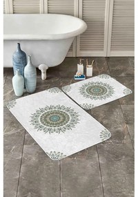 Fehér fürdőszobai kilépő szett 2 db-os 60x100 cm – Mila Home
