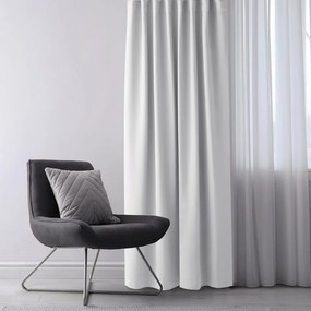 Restilo Blackout EYELETS függöny, fehér, 140 x 245 cm