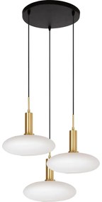 Lucide 25413/13/02 - Csillár zsinóron SINGALA 3xE27/60W/230V