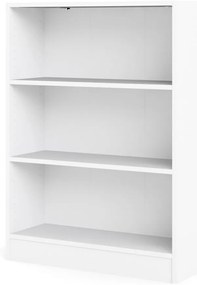 Basic fehér könyvespolc, 79 x 107 cm - Tvilum