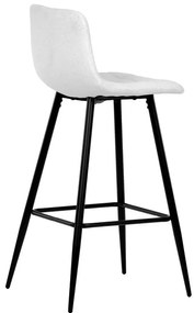 Fehér Szövet Bárszék. AUB-X7015 WT2
