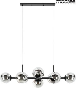 King Home MOOSEE ROMEO BLACK MSE010100140 Függőlámpa 8x40W/E27 IP20