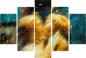 Kép - Csókolózó angyalok (150x105 cm)