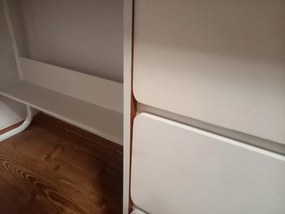 Fiókos íróasztal 120x50x73,5cm fehér LG04-120