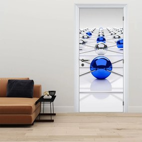 Fotótapéta ajtóra - Golyók (95x205cm)