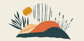 Poszter 91,3x44,5cm Este a réten