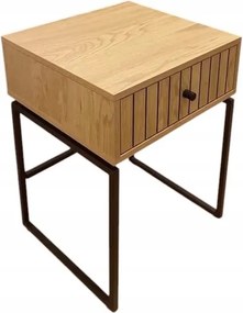 Modern éjjeliszekrény éjjeli asztal Hemdrup Jysk funkcióval