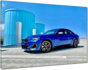 Vászonkép 100x70 Kék Bmw Autó