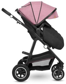 Lionelo - Kombinált, 2 az 1-ben babakocsi AMBER Pink Rose