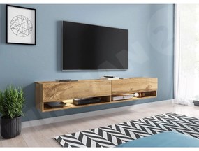 TV asztal/szekrény Aldesia 180 (wotan)  (RGB LED világítás színes). 1053713