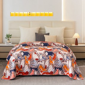 ágytakaró CATMOSPHERE, színes kivitel Méret: 170 x 210 cm