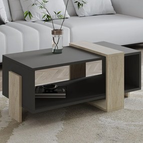 Meleni - Travertine, Anthracite