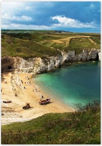 Poszterek 70x100 Gyönyörű öböl és szikla