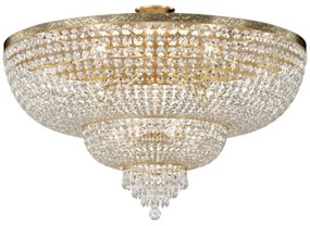 Maytoni DIA890-CL-18-G - Felületre szerelhető csillár PALACE 18xE27/60W/230V