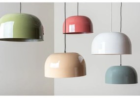 Zöld függőlámpa fém búrával ø 40 cm Dome – Leitmotiv