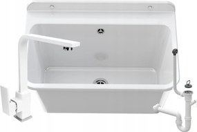 Mosogató Gazdasági Mosogató ipari mosogató Csaptelep Készlet Large